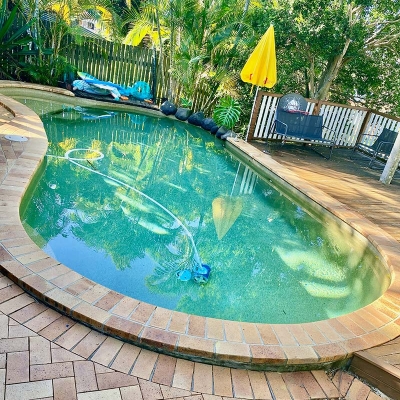 Green Pool Recovery Brisbane. Pool 3 After